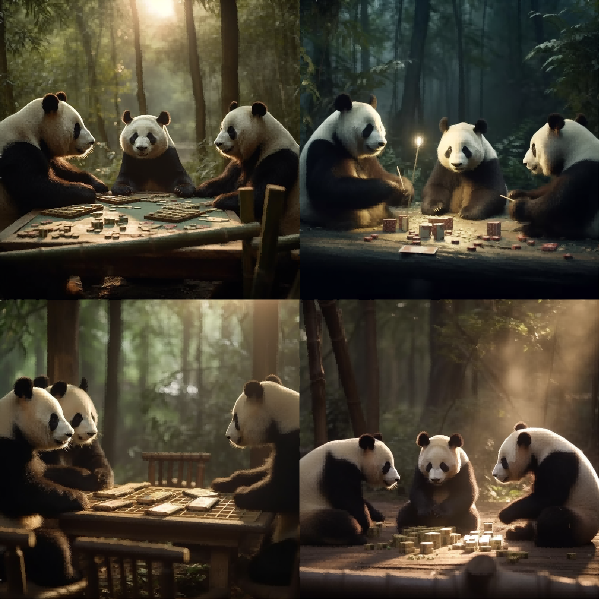 aruiz_553_A_realistic_photo_of_four_pandas_playing_mahjong_in_a_eb6104be-fe88-43.png